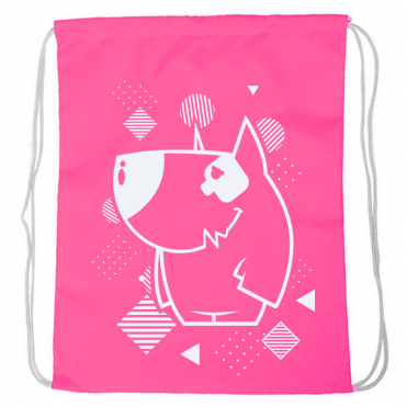 Мешок-рюкзак SM-226 Dog (розовый) 10016596